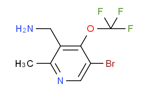 AM34349 | 1803465-48-6 | 3-(Aminomethyl)-5-bromo-2-methyl-4-(trifluoromethoxy)pyridine