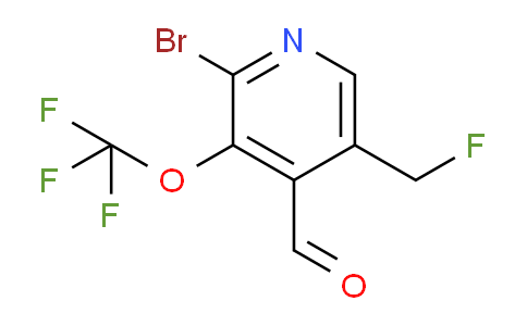 AM34358 | 1806224-94-1 | 2-Bromo-5-(fluoromethyl)-3-(trifluoromethoxy)pyridine-4-carboxaldehyde