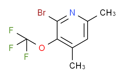 AM34393 | 1804598-91-1 | 2-Bromo-4,6-dimethyl-3-(trifluoromethoxy)pyridine