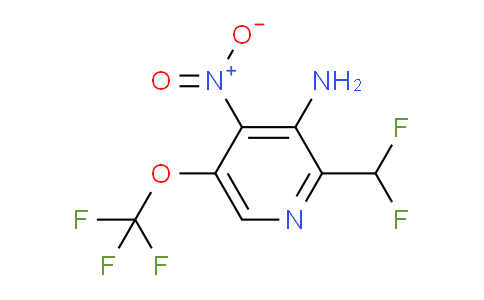 AM34394 | 1804020-85-6 | 3-Amino-2-(difluoromethyl)-4-nitro-5-(trifluoromethoxy)pyridine