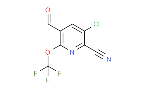 AM34395 | 1803911-82-1 | 3-Chloro-2-cyano-6-(trifluoromethoxy)pyridine-5-carboxaldehyde