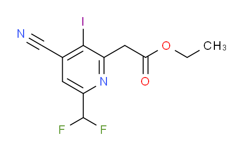 AM34396 | 1805926-15-1 | Ethyl 4-cyano-6-(difluoromethyl)-3-iodopyridine-2-acetate