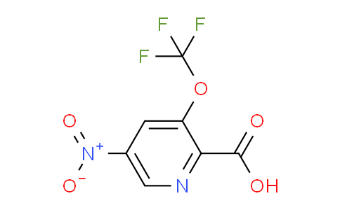 AM34399 | 1804454-72-5 | 5-Nitro-3-(trifluoromethoxy)pyridine-2-carboxylic acid