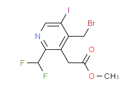 AM34400 | 1807000-00-5 | Methyl 4-(bromomethyl)-2-(difluoromethyl)-5-iodopyridine-3-acetate