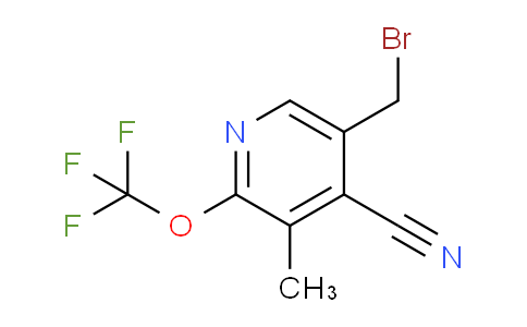 AM34401 | 1806120-87-5 | 5-(Bromomethyl)-4-cyano-3-methyl-2-(trifluoromethoxy)pyridine