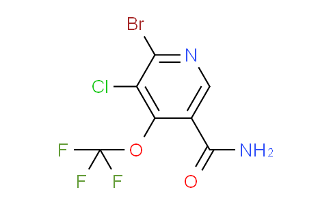 AM34406 | 1803619-39-7 | 2-Bromo-3-chloro-4-(trifluoromethoxy)pyridine-5-carboxamide