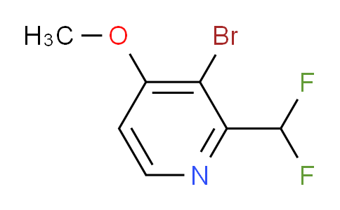 AM34411 | 1805314-94-6 | 3-Bromo-2-(difluoromethyl)-4-methoxypyridine