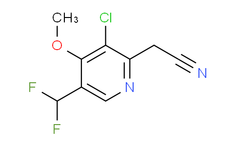 AM34431 | 1806873-75-5 | 3-Chloro-5-(difluoromethyl)-4-methoxypyridine-2-acetonitrile