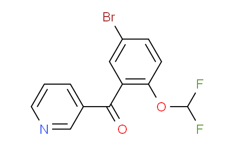AM34434 | 1261783-60-1 | 3-(5-Bromo-2-(difluoromethoxy)benzoyl)pyridine
