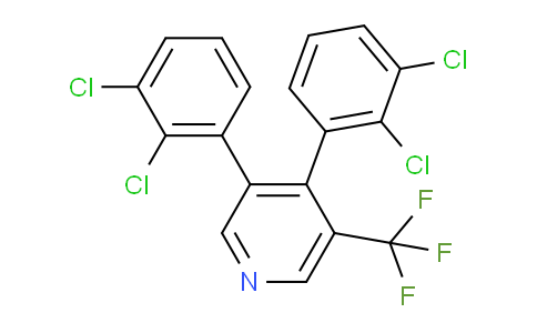 AM34435 | 1361828-40-1 | 3,4-Bis(2,3-dichlorophenyl)-5-(trifluoromethyl)pyridine