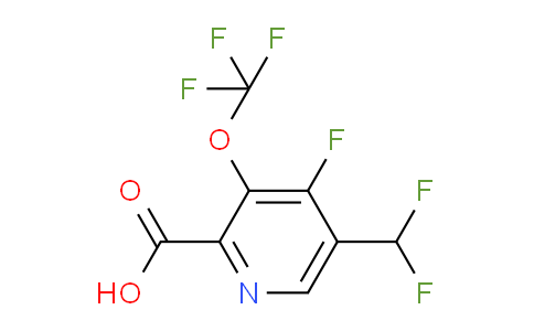 AM34437 | 1804810-61-4 | 5-(Difluoromethyl)-4-fluoro-3-(trifluoromethoxy)pyridine-2-carboxylic acid