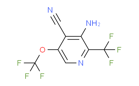 AM34438 | 1803635-71-3 | 3-Amino-4-cyano-5-(trifluoromethoxy)-2-(trifluoromethyl)pyridine