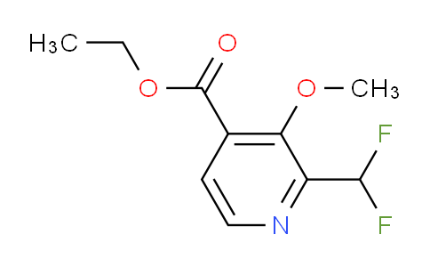 AM34444 | 1805327-95-0 | Ethyl 2-(difluoromethyl)-3-methoxypyridine-4-carboxylate
