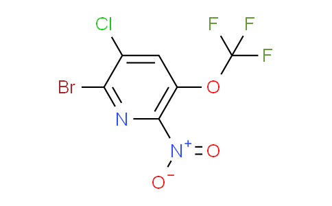 AM34446 | 1804650-38-1 | 2-Bromo-3-chloro-6-nitro-5-(trifluoromethoxy)pyridine