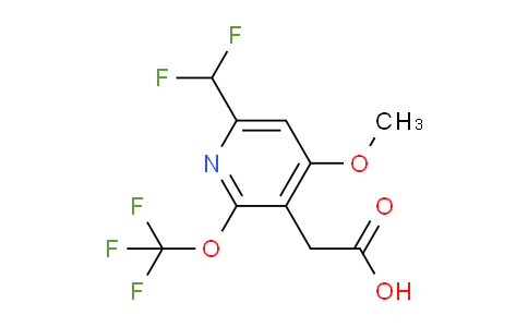 AM34470 | 1806750-90-2 | 6-(Difluoromethyl)-4-methoxy-2-(trifluoromethoxy)pyridine-3-acetic acid