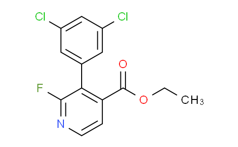 Ethyl 3-(3,5-dichlorophenyl)-2-fluoroisonicotinate