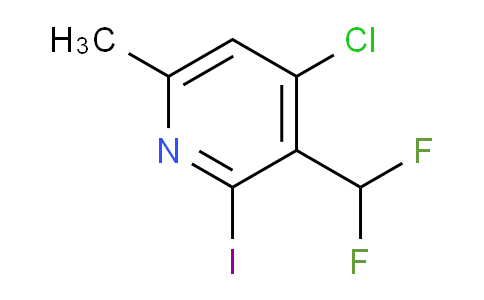4-Chloro-3-(difluoromethyl)-2-iodo-6-methylpyridine