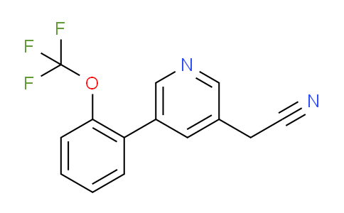 AM34482 | 1261520-46-0 | 5-(2-(Trifluoromethoxy)phenyl)pyridine-3-acetonitrile