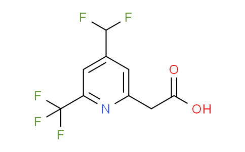 AM34488 | 1805317-16-1 | 4-(Difluoromethyl)-2-(trifluoromethyl)pyridine-6-acetic acid