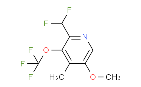 AM34490 | 1805098-01-4 | 2-(Difluoromethyl)-5-methoxy-4-methyl-3-(trifluoromethoxy)pyridine