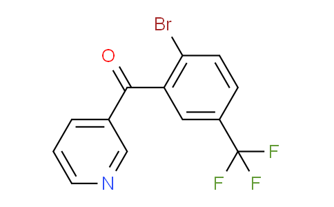 AM34498 | 1261753-92-7 | 3-(2-Bromo-5-(trifluoromethyl)benzoyl)pyridine