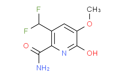 AM34506 | 1807081-27-1 | 5-(Difluoromethyl)-2-hydroxy-3-methoxypyridine-6-carboxamide