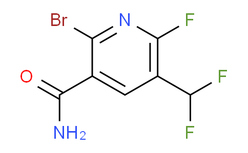 AM34512 | 1806906-68-2 | 2-Bromo-5-(difluoromethyl)-6-fluoropyridine-3-carboxamide