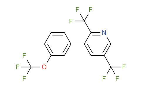 AM34513 | 1261504-03-3 | 2,5-Bis(trifluoromethyl)-3-(3-(trifluoromethoxy)phenyl)pyridine