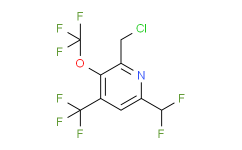 AM34518 | 1805941-48-3 | 2-(Chloromethyl)-6-(difluoromethyl)-3-(trifluoromethoxy)-4-(trifluoromethyl)pyridine