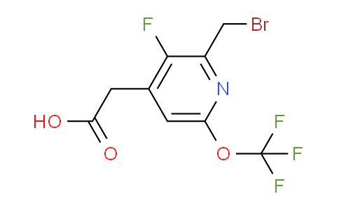 AM34519 | 1804749-15-2 | 2-(Bromomethyl)-3-fluoro-6-(trifluoromethoxy)pyridine-4-acetic acid