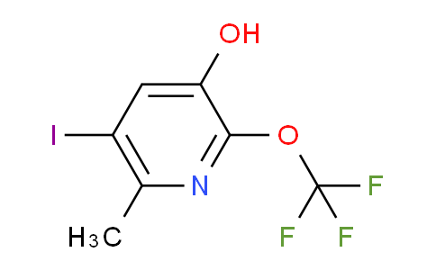 AM34524 | 1806037-98-8 | 3-Hydroxy-5-iodo-6-methyl-2-(trifluoromethoxy)pyridine