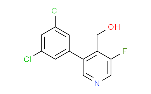 3-(3,5-Dichlorophenyl)-5-fluoropyridine-4-methanol