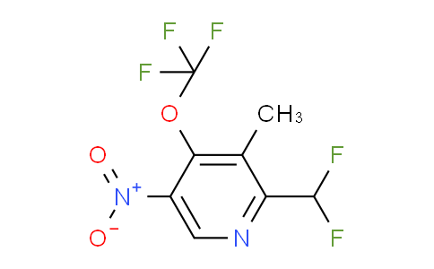 AM34537 | 1806032-43-8 | 2-(Difluoromethyl)-3-methyl-5-nitro-4-(trifluoromethoxy)pyridine