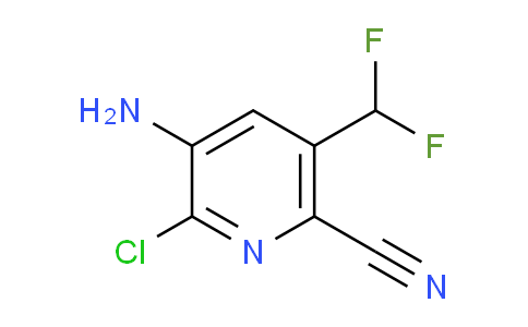 AM34547 | 1806068-89-2 | 3-Amino-2-chloro-6-cyano-5-(difluoromethyl)pyridine