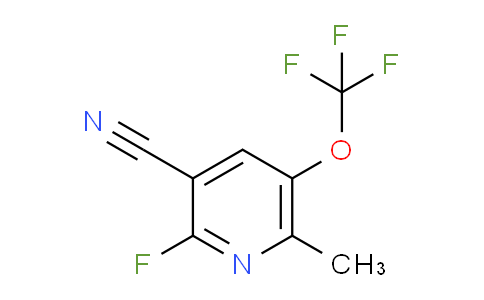 AM34550 | 1803953-53-8 | 3-Cyano-2-fluoro-6-methyl-5-(trifluoromethoxy)pyridine