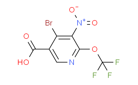 AM34558 | 1804618-26-5 | 4-Bromo-3-nitro-2-(trifluoromethoxy)pyridine-5-carboxylic acid