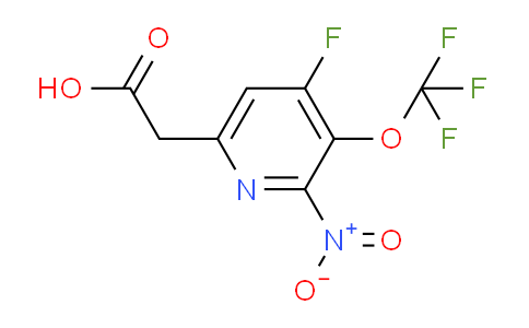 AM34559 | 1804741-45-4 | 4-Fluoro-2-nitro-3-(trifluoromethoxy)pyridine-6-acetic acid