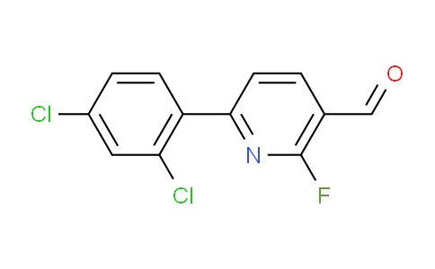 AM34571 | 1361678-12-7 | 6-(2,4-Dichlorophenyl)-2-fluoronicotinaldehyde