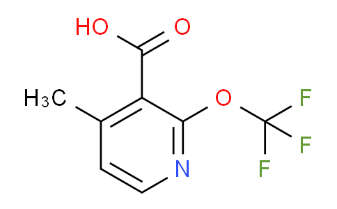 AM34573 | 1804546-92-6 | 4-Methyl-2-(trifluoromethoxy)pyridine-3-carboxylic acid