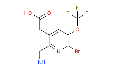 AM34575 | 1806208-80-9 | 2-(Aminomethyl)-6-bromo-5-(trifluoromethoxy)pyridine-3-acetic acid