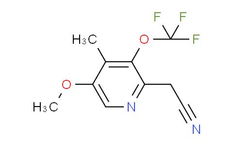 AM34591 | 1804920-34-0 | 5-Methoxy-4-methyl-3-(trifluoromethoxy)pyridine-2-acetonitrile