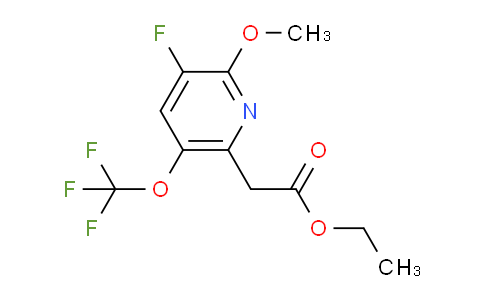 AM34592 | 1804302-98-4 | Ethyl 3-fluoro-2-methoxy-5-(trifluoromethoxy)pyridine-6-acetate