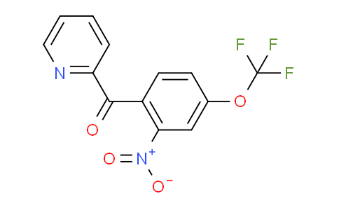 2-(4-(Trifluoromethoxy)-2-nitrobenzoyl)pyridine