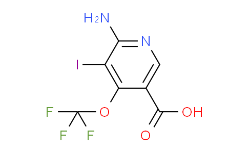 2-Amino-3-iodo-4-(trifluoromethoxy)pyridine-5-carboxylic acid