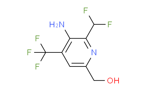 AM34602 | 1806018-43-8 | 3-Amino-2-(difluoromethyl)-4-(trifluoromethyl)pyridine-6-methanol