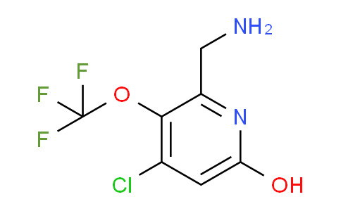 2-(Aminomethyl)-4-chloro-6-hydroxy-3-(trifluoromethoxy)pyridine