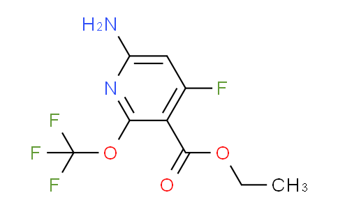 AM34619 | 1804523-11-2 | Ethyl 6-amino-4-fluoro-2-(trifluoromethoxy)pyridine-3-carboxylate