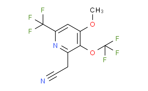 AM34620 | 1805071-22-0 | 4-Methoxy-3-(trifluoromethoxy)-6-(trifluoromethyl)pyridine-2-acetonitrile