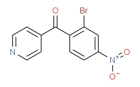 4-(2-Bromo-4-nitrobenzoyl)pyridine