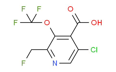 AM34642 | 1804799-50-5 | 5-Chloro-2-(fluoromethyl)-3-(trifluoromethoxy)pyridine-4-carboxylic acid